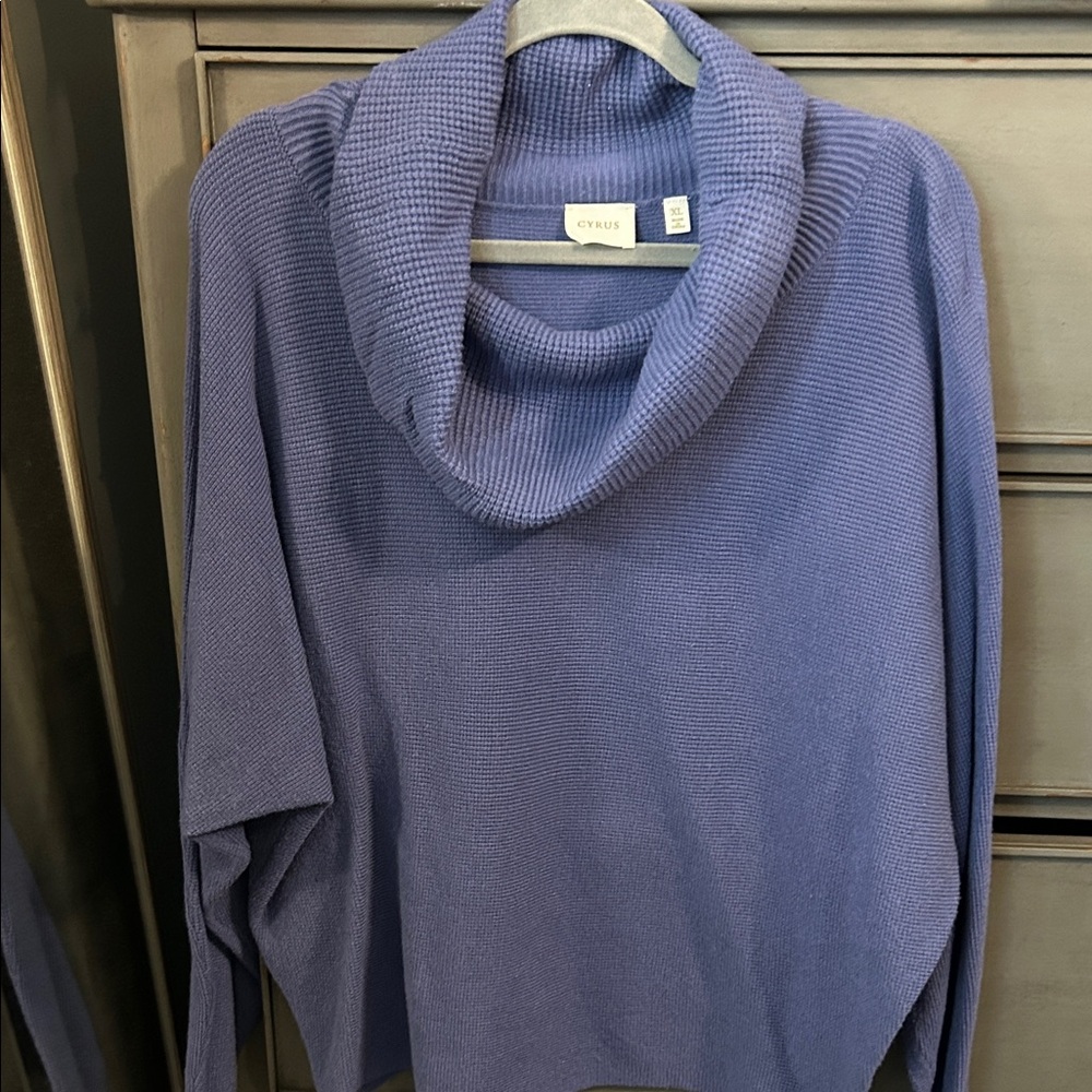 💰 4 for $20 Cyrus Women's Cowl Neck Sweater